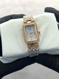 Women's Quartz Square Bracelet Watch - 1 Pc